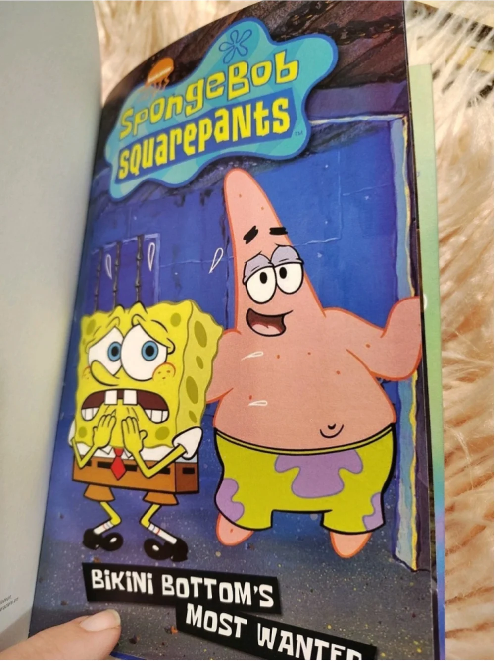Spongebob Squarepants Bikini Bottom's Most Wanted VTG 2004 Tokyopop Cinemanga